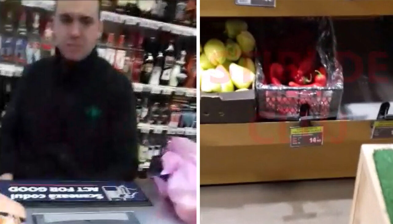 Cum a reacționat acest client Carrefour din Gheorghieni, după ce a plătit 16.99 lei/kg pe ardeii kapia care, la raft, costau 14.99 lei/kg