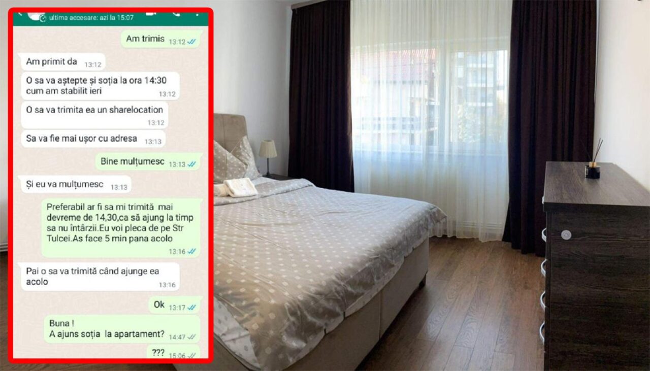 Ce „ȚEAPĂ” a luat o femeie din Constanța, după ce a (crezut că a) închiriat acest apartament cu 2 camere în zona Tomis Nord