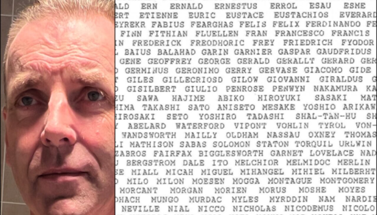 Acest bărbat are CEL MAI LUNG nume din istoria omenirii. De necrezut ce scrie în buletinul lui