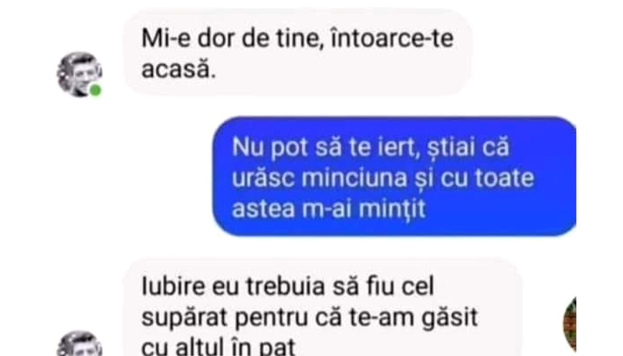 Bancul de vineri | „Mi-e dor de tine, întoarce-te acasă!”