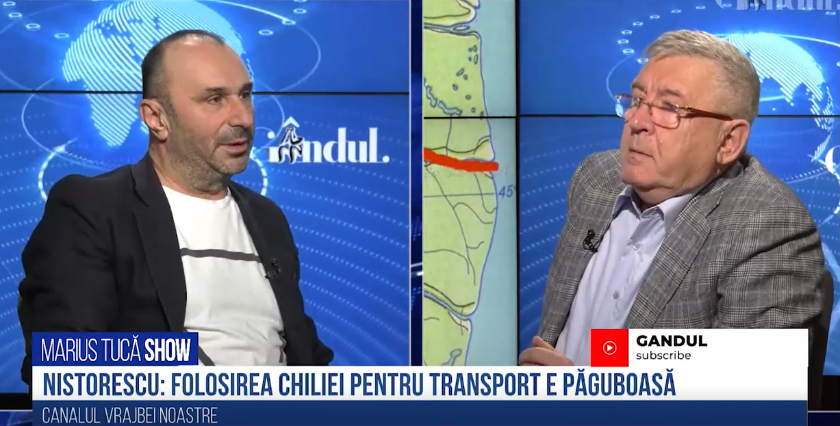 VIDEO | Cornel Nistorescu, jurnalist: „Folosirea brațului Chilia pentru transport este păguboasă”