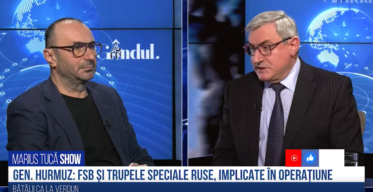 VIDEO | General-maior (R) Paul Hurmuz: „Ucrainenii nu au dat suficientă atenție informațiilor”