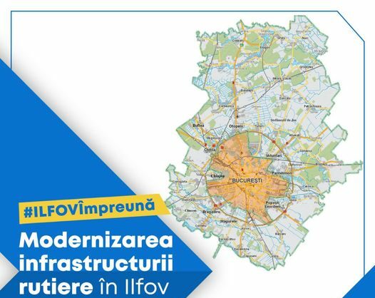 Modificarea infrastructurii rutiere în Ilfov continuă și în 2023