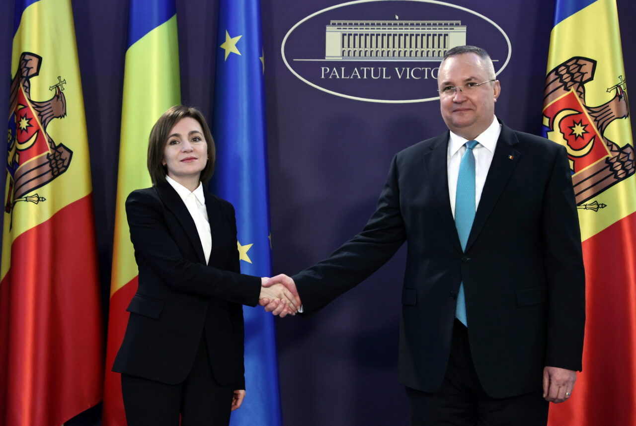 Maia Sandu, după întrevederea cu Nicolae Ciucă la Palatul Victoria: Am primit ASIGURĂRI că executivul de la București ne va oferi sprijin în procesul de aderare la Uniunea Europeană