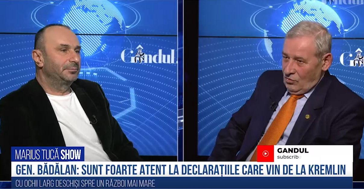 VIDEO | Gen. (R) Eugen Bădălan: „Moldova nu are resurse naturale pentru independență”