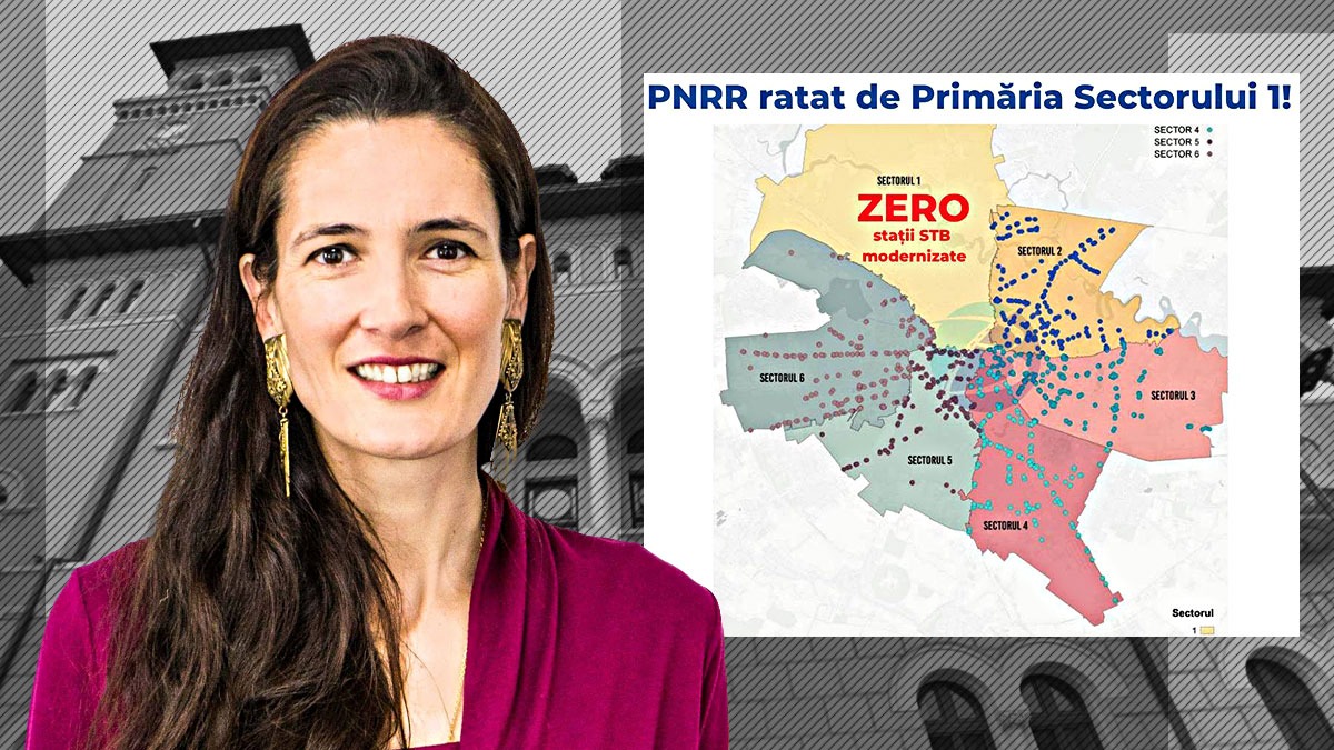 EXCLUSIV | De ce a ”refuzat” Clotilde Armand 3 milioane € din PNRR destinate stațiilor STB inteligente: ”La acest proiect nu am participat” / ”În clădirea de pe Banu Manta se face orice, mai puțin administrație”