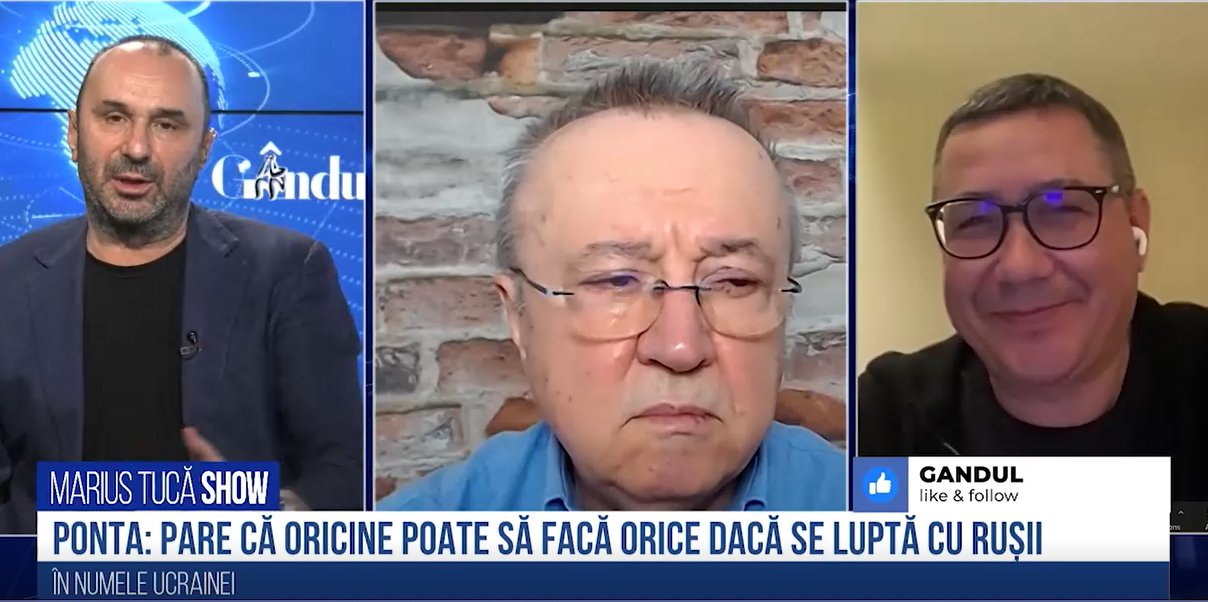 VIDEO | Ion Cristoiu: „A fost dată la o parte toate ipocrizia. Este un război între America și Rusia”