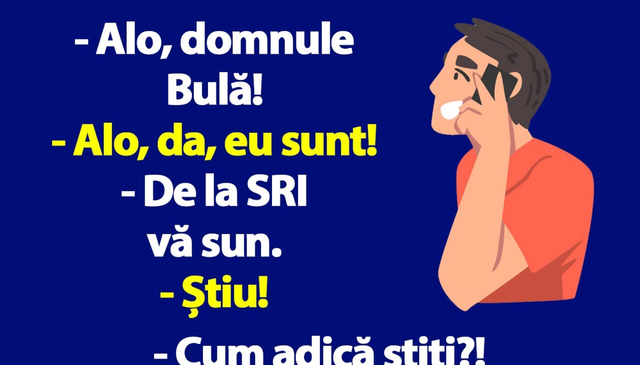 BANC | „Alo, domnule Bulă! De la SRI vă sun”