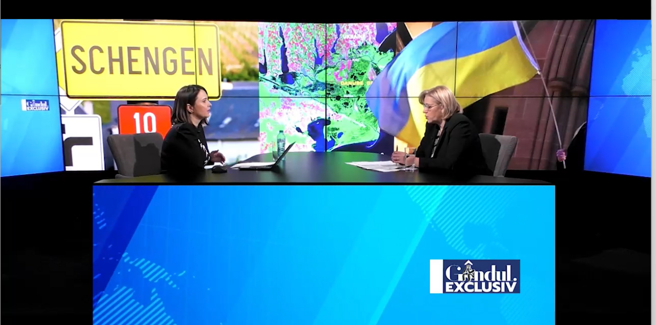 EXCLUSIV VIDEO | Ce șanse are România să intre în Schengen în 2023? Corina Crețu: ”Ambasadorul trebuia retrimis când obțineam o soluție la blocaj. Au de câștigat țări care își spun punctul de vedere”