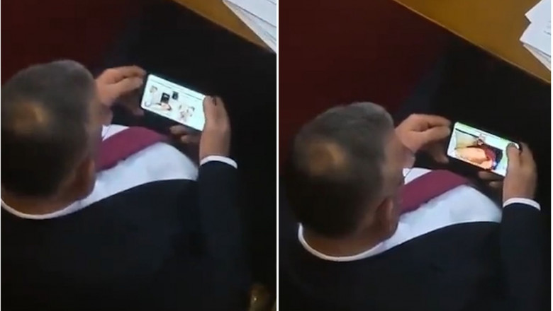 Parlamentar sârb, silit să demisioneze după ce a fost surprins într-o ipostază penibilă. Deputatul se uita la filme PORNO în timpul discursului președintelui Vucic