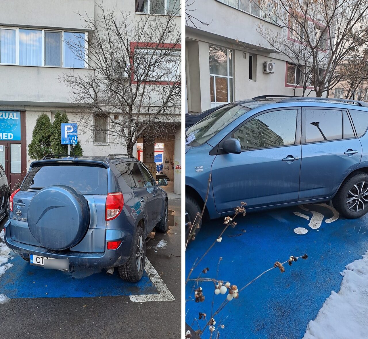 Mai rar așa ceva! Unde a putut să-și parcheze mașina acest bărbat din Constanța, în București
