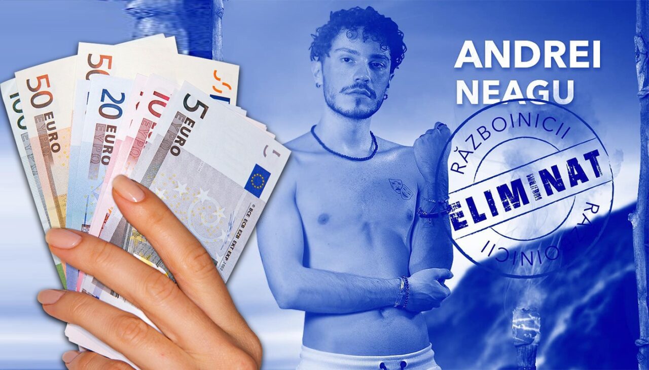 Am făcut calculul! Câți bani a primit Andrei Neagu, din partea Pro TV, pentru cele 5 săptămâni petrecute la Survivor 2023
