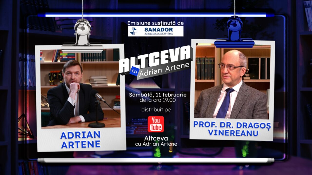 „Doctorul de inimi”, prof. Dragoș Vinereanu, invitat la podcastul ALTCEVA cu Adrian Artene