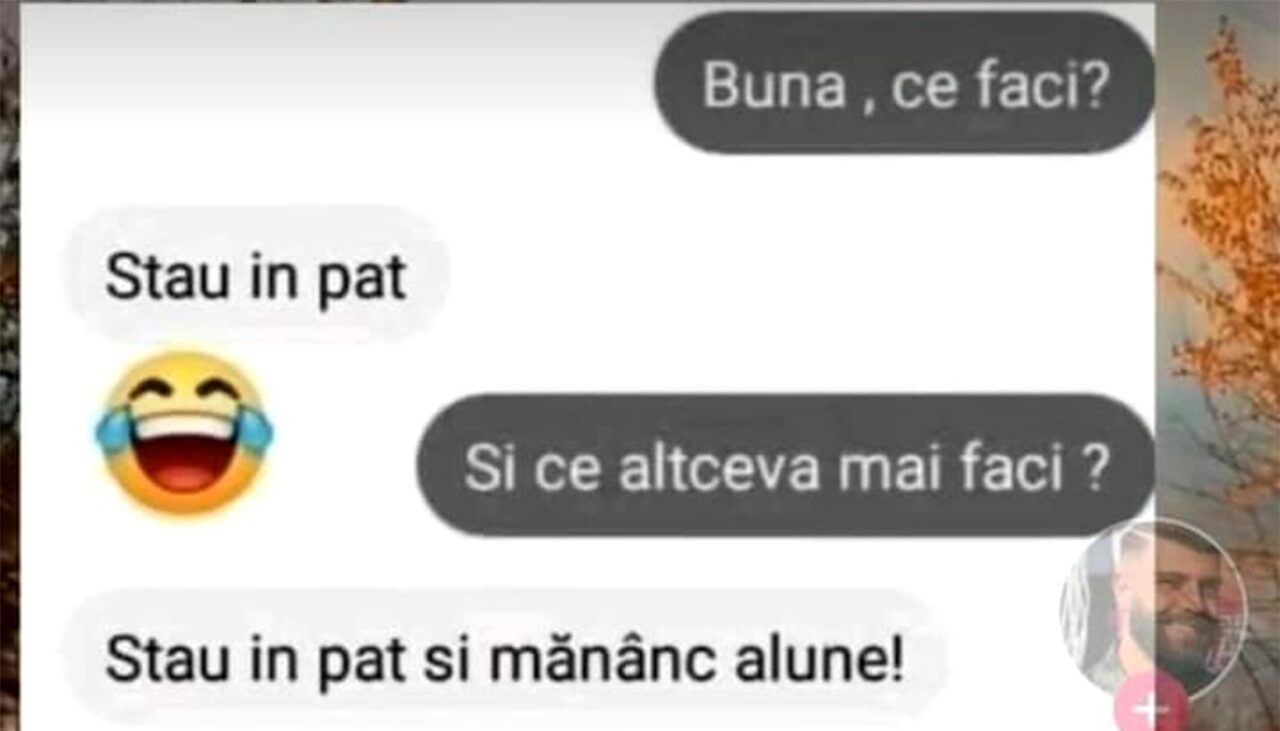 Bancul de vineri | „Dacă aș fi cu tine în pat, ce mi-ai face?”