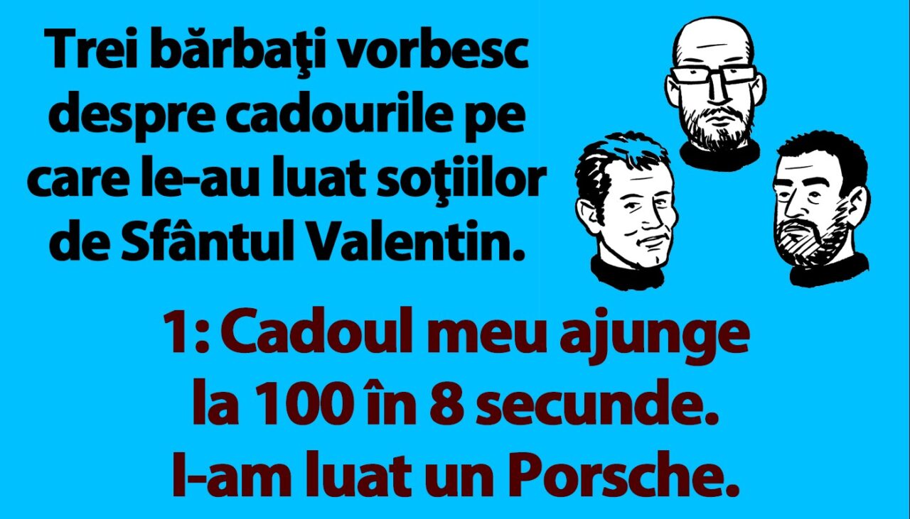 Cel mai tare banc de Ziua Îndrăgostiților | 3 bărbați se laudă cu cadourile făcute soțiilor de Sfântul Valentin