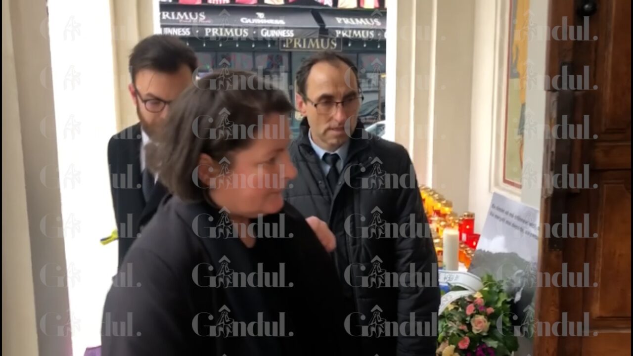 VIDEO | Valentin Ceaușescu a venit la înmormântarea filosofului Mihai Șora