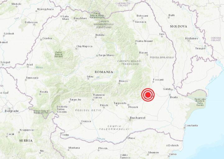 CUTREMURUL de 5.4 Richter din Vrancea nu a făcut pagube. Seismul a fost resimțit și în Republica Moldova și Bulgaria