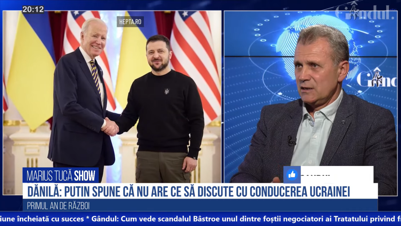 VIDEO | Generalul (r) Ștefan Dănilă: „Discursul lui Putin a fost pentru națiunea rusă, dar a înserat și elemente pentru ascultătorii americani”