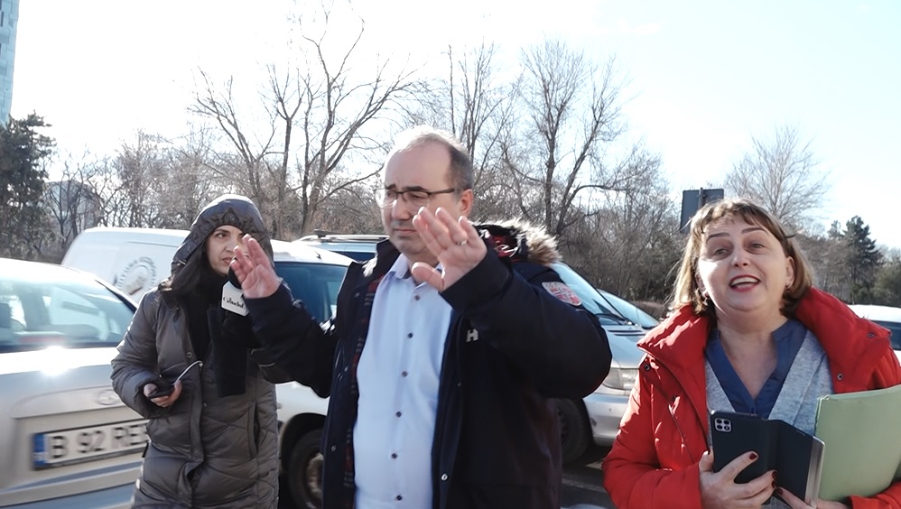 EXCLUSIV VIDEO | Fostul șef OTP Bank România, cercetat penal. Laszlo Diosi, după ore de audieri: „Nu sunt de acord cu nimic!”