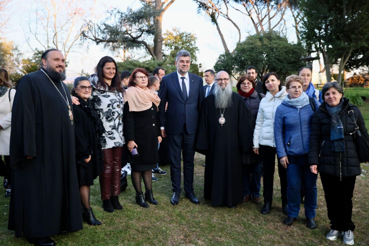 Marcel Ciolacu s-a întâlnit cu Episcopul Ortodox ROMÂN al Italiei: „Îi mulțumesc pentru toată dedicarea”