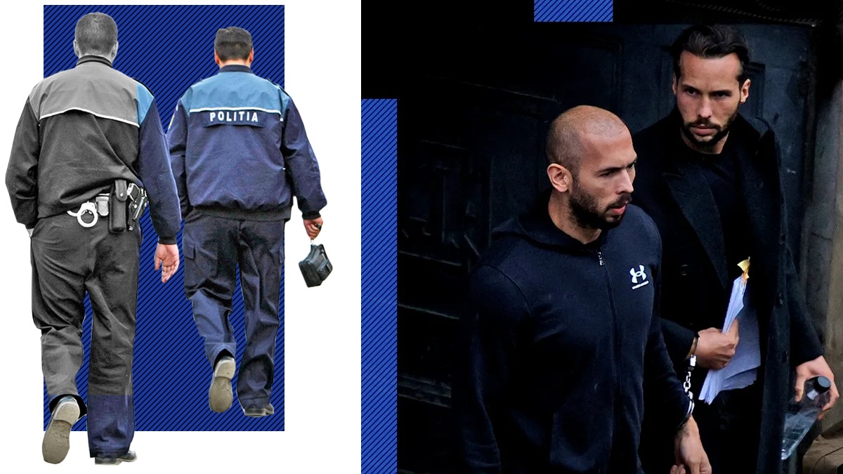 EXCLUSIV | Cum s-au apărat în fața superiorilor polițiștii acuzați că i-au sprijinit pe frații Tate să-și abuzeze sclavele sexuale. Ar fi aruncat vina pe victime