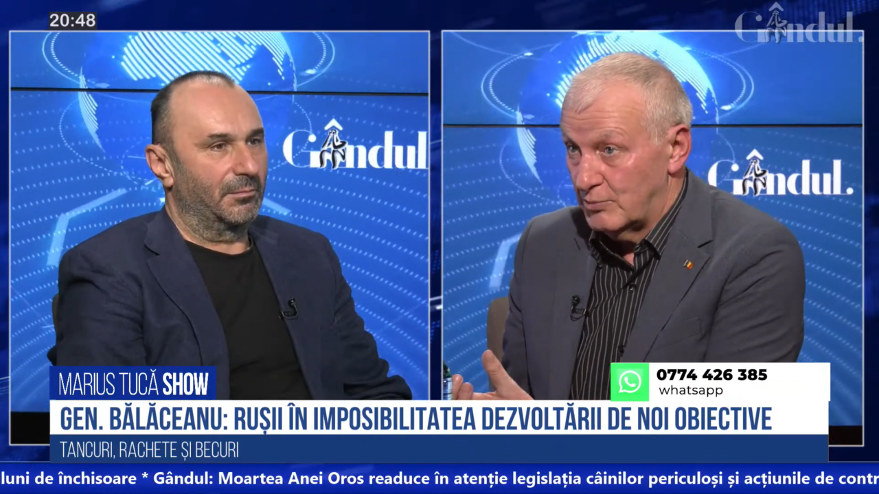 VIDEO | Gen. (R) Virgil Bălăceanu: „Rusia este slăbită după un an de război. Poporul ucrainean a performat”