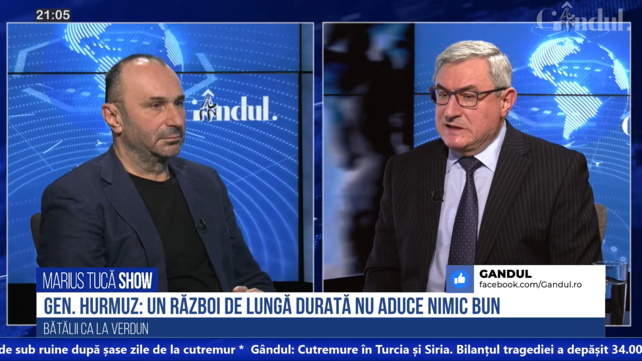 VIDEO | General-maior (r) Paul Hurmuz, dezpre războiul din Ucraina: „Sunt multe semnale care arată că nu s-ar rezolva problema dacă se ajunge la un armistițiu”
