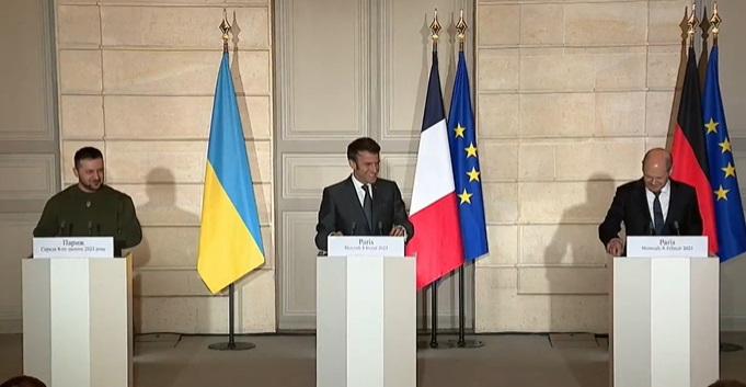 LIVE UPDATE. Război în Ucraina, ziua 351: Volodimir Zelenski şi cancelarul german, primiţi la Palatul Elysee de Emmanuel Macron: „Rusia nu poate şi nu trebuie să câştige. Ceea ce se întâmplă în Ucraina implică viitorul Europei” (VIDEO)