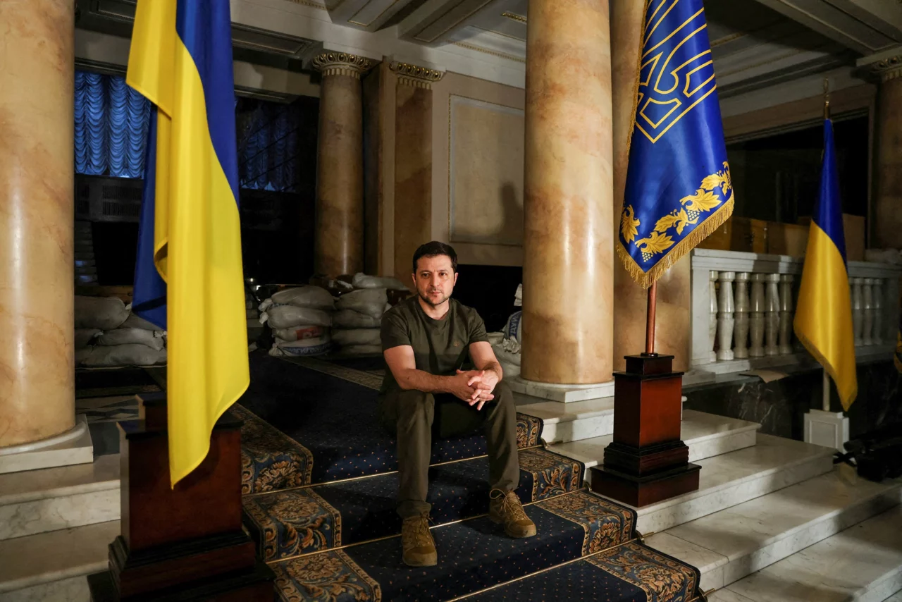 În ce condiții stă președintele ucrainean Volodimir Zelenski, în interiorul BUNCĂRULUI de război: „Nu vezi soarele, nu știi cât e ceasul”