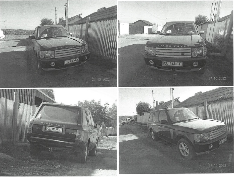 Cum arată Range Rover-ul pe care ANAF îl VINDE cu 11.600 de lei