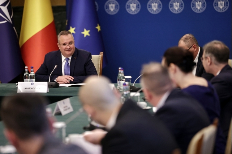 Nicolae CIUCĂ, la reuniunea Comitetului interministerial pentru coordonarea relațiilor României cu OCDE