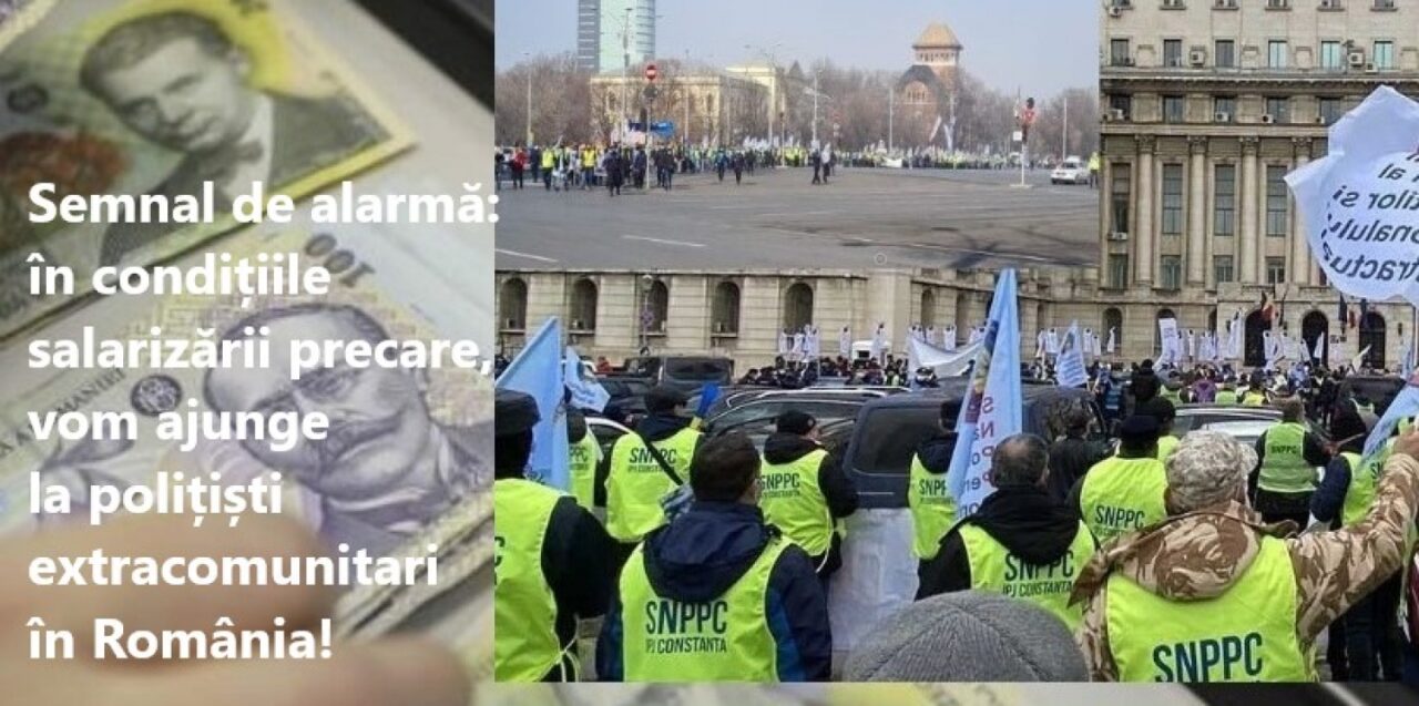 Polițiștii ies în stradă. Când se anunță PROTEST MASIV în Piața Victoriei