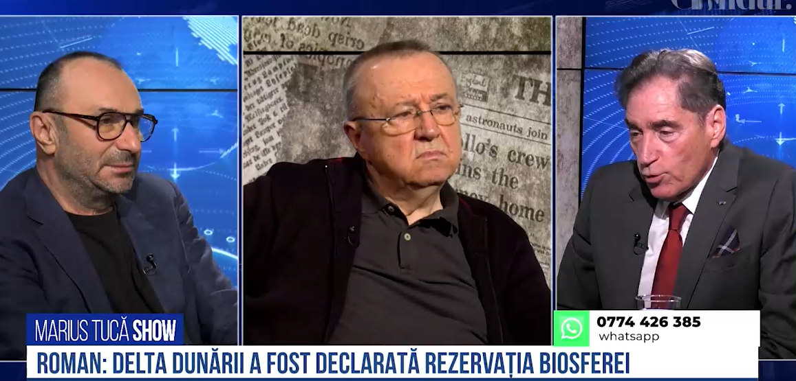 VIDEO | Petre Roman: „Efectele negative asupra Deltei Dunării sunt considerabile”