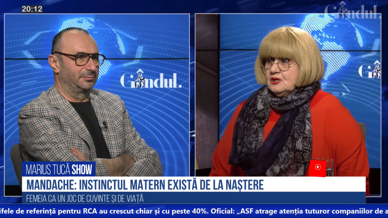 VIDEO | Actrița Rodica Mandache: „Femeia este cel mai frumos lucru de pe pământ. Ea nu se schimbă mult pe dinăuntru”