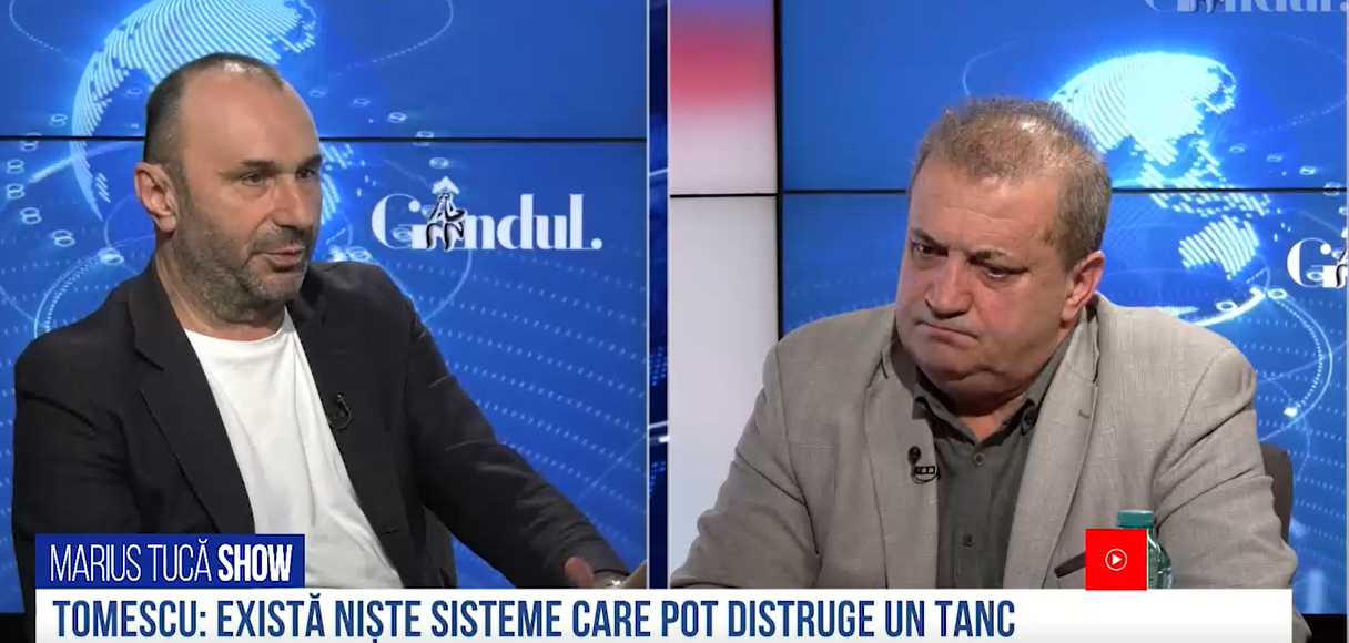 VIDEO | Cătălin Tomiță Tomescu, ofițer de tancuri: „Nu m-am gândit că în 2022 va fi un război clasic”