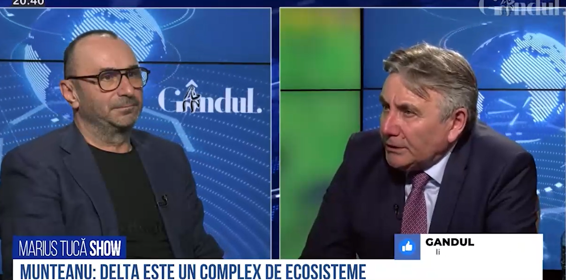 VIDEO | Virgil Munteanu, fost guvernator al Deltei Dunării: „Delta este un complex de ecosisteme. Există zone unde încă se mai descoperă specii”