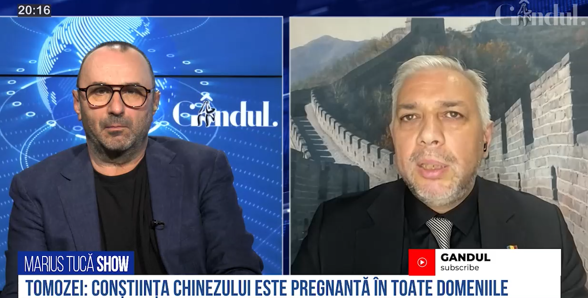 VIDEO | Dan Tomozei, jurnalist: „Relația Chinei cu Rusia nu are cum să fie zdruncinată”