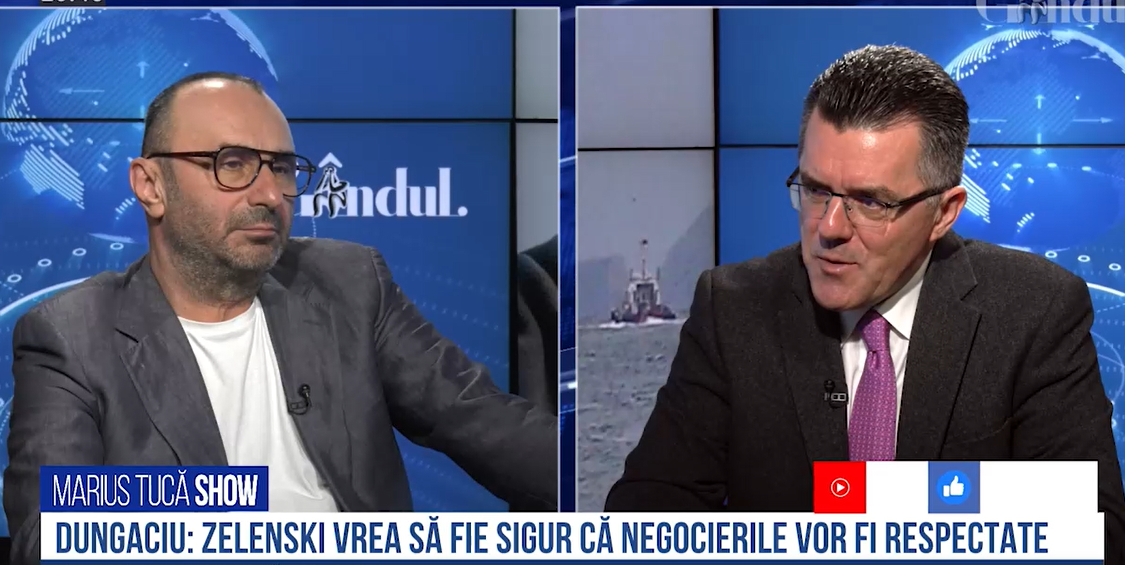 VIDEO | Dan Dungaciu: „Negocierile de pace vor fi mai complicate. Zelenski vrea să se asigure că vor fi respectate”