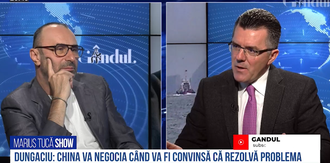 VIDEO | Dan Dungaciu, analist de politică externă: „China va negocia când va fi convinsă că rezolvă problema”