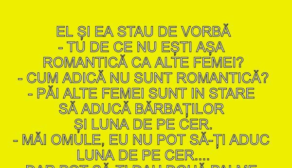 Bancul de luni | El și ea stau de vorbă