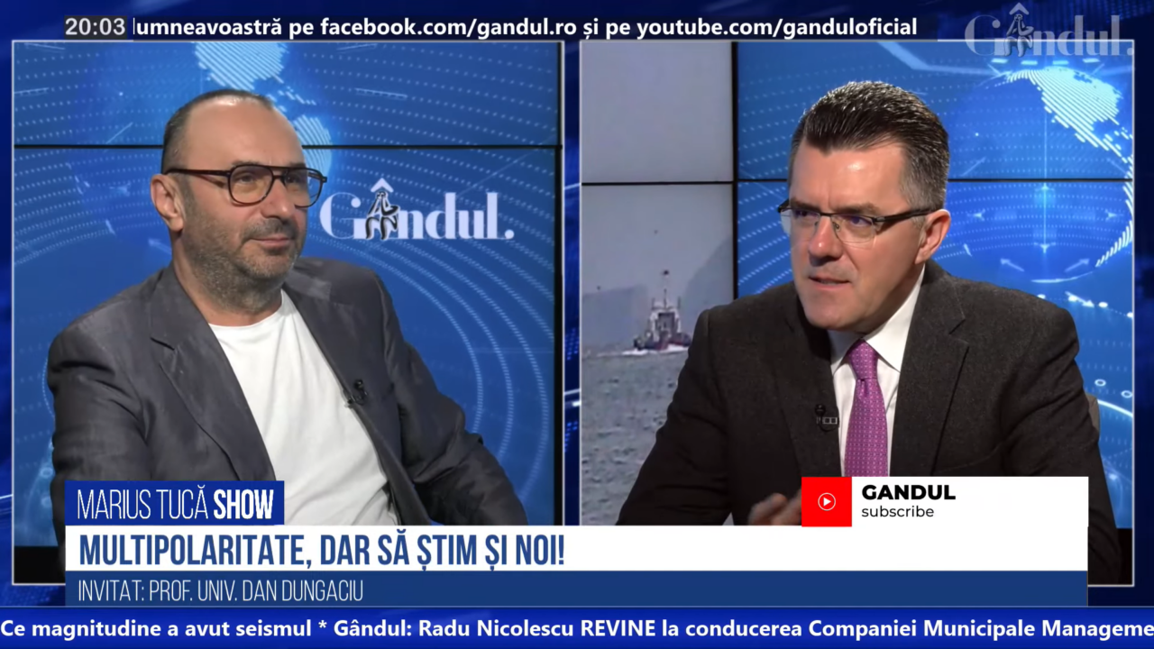VIDEO | Dan Dungaciu, analist de politică externă: „Întâlnirea dintre Putin și Xi nu are legătură cu Ucraina”