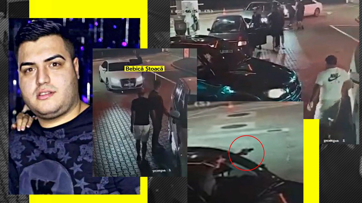 EXCLUSIV VIDEO | Ginerele lui Gheorghe Mustață, implicat într-o bătălie cu împușcături în București. Imaginile vorbesc de la sine