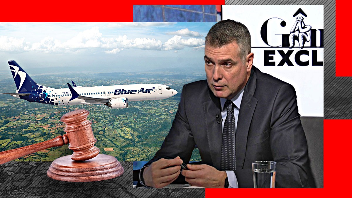EXCLUSIV | Instanța dezbate intrarea în insolvență a Blue Air. Daniel Geantă, șeful AAAS, explică ce înseamnă pentru stat și pentru românii păgubiți