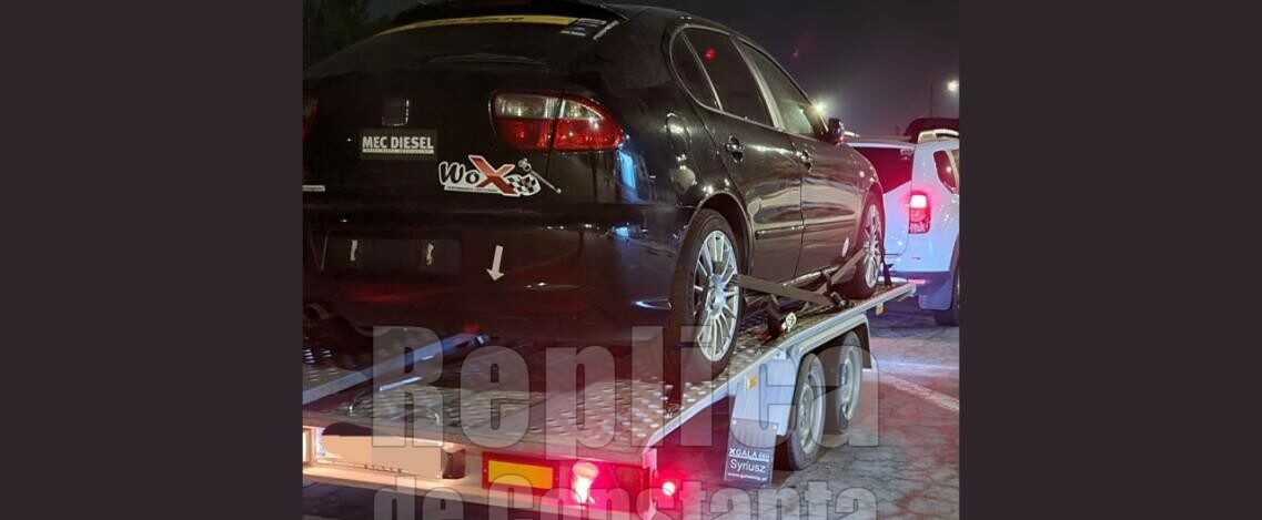 Șofer AMENDAT pentru neplata rovinietei, deși mașina era transportată pe platformă