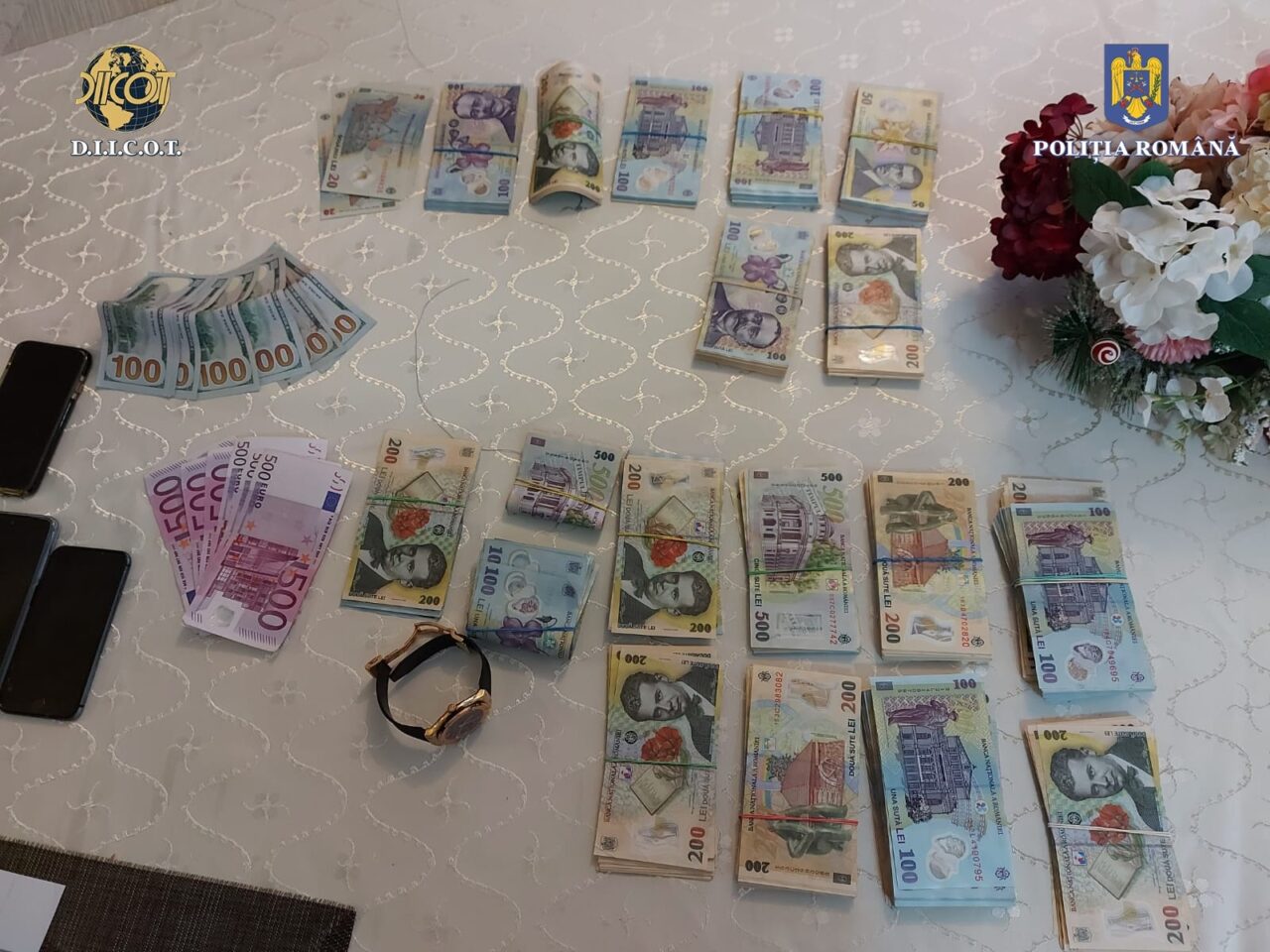 FOTO-VIDEO | Procurorii DIICOT au destructurat o rețea uriașă de prostituție! Au fost făcute 38 de percheziții domiciliare