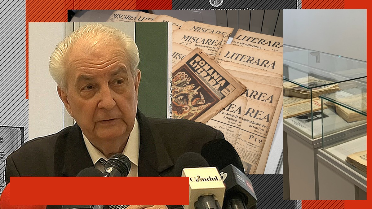 VIDEO | Ziarele și revistele în care scriau Eminescu, Caragiale, Slavici, Arghezi, dar și primul ziar românesc, din 1790, expuse la Biblioteca Academiei Române. ”Este un tezaur care trebuie pus la dispoziția generației tinere”