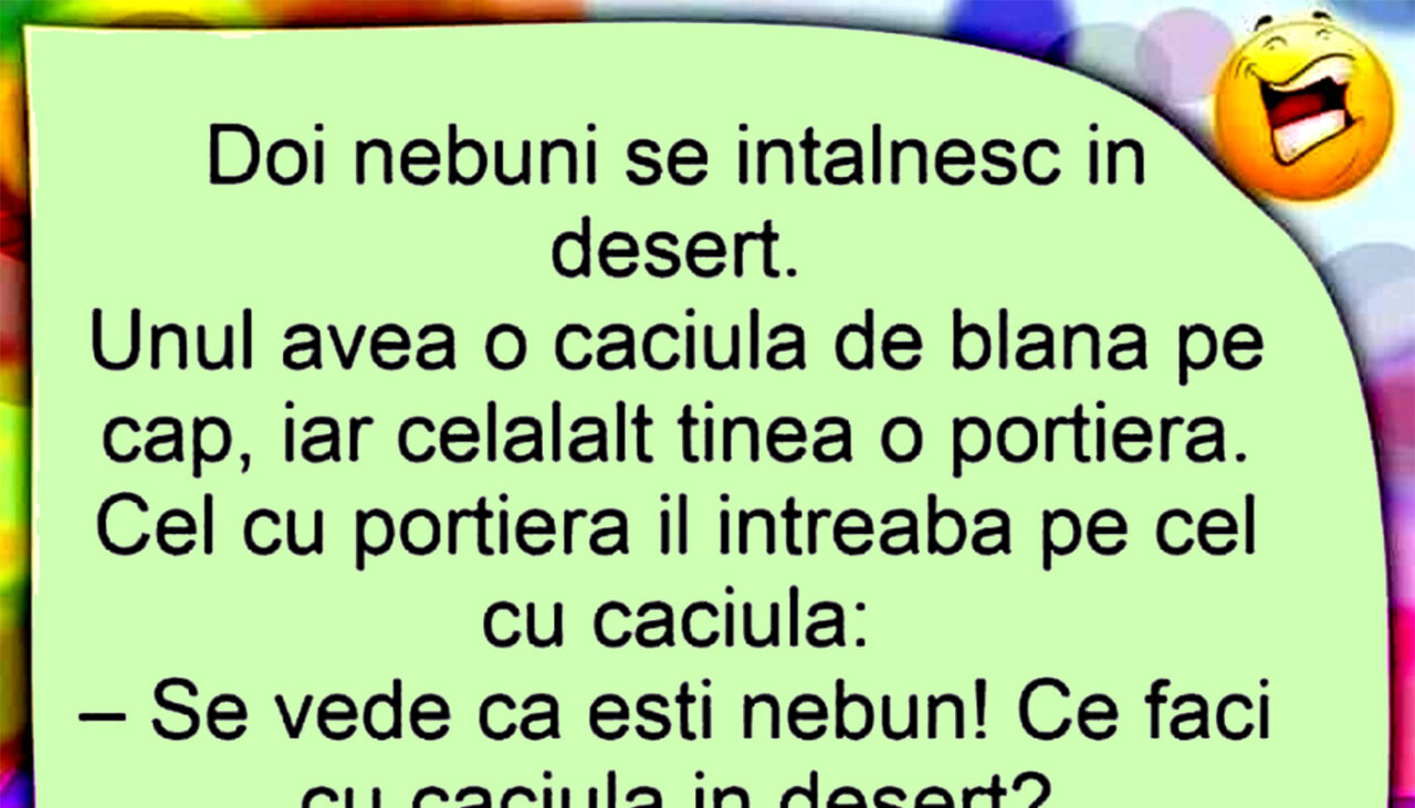Bancul de duminică | Doi nebuni se întâlnesc în deșert