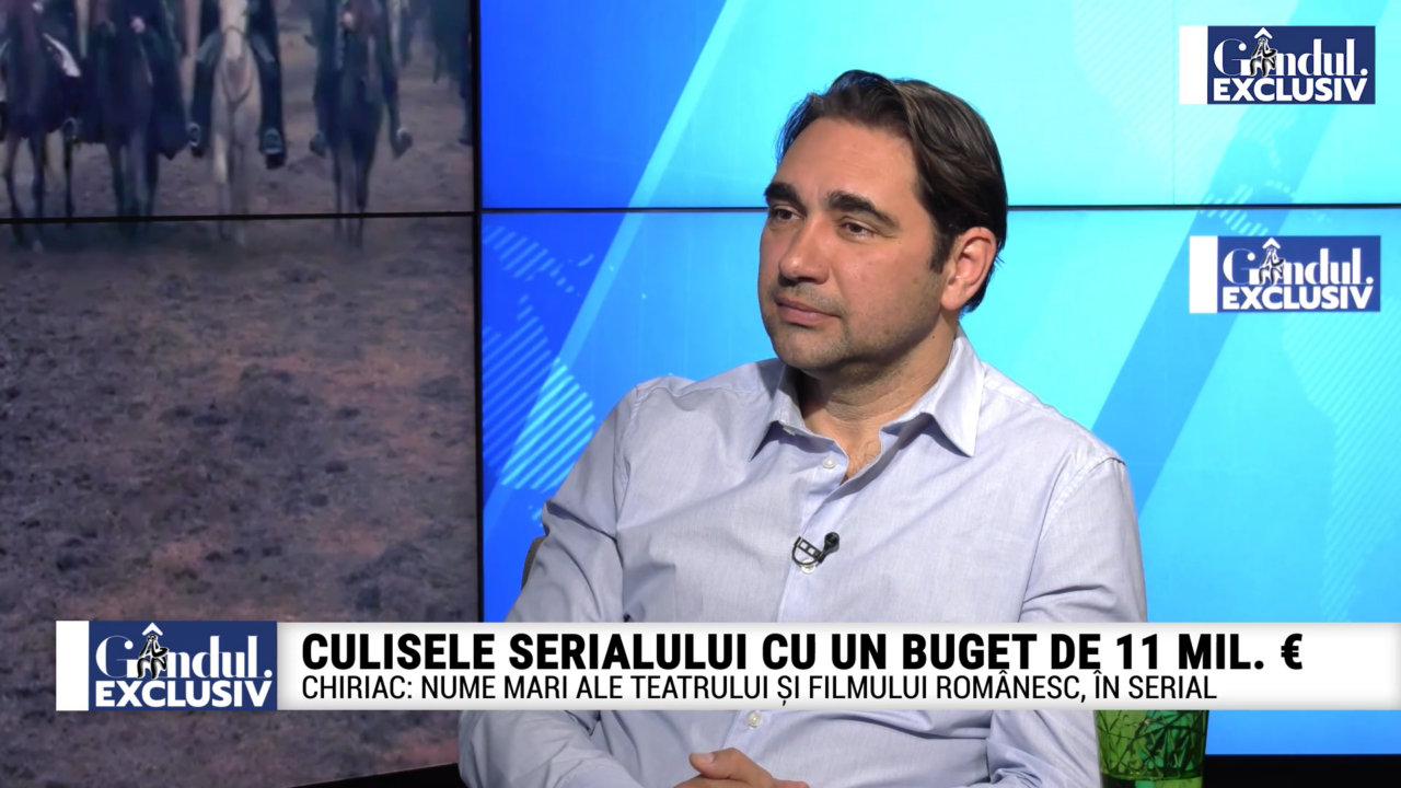 EXCLUSIV VIDEO | Culisele serialului românesc cu un buget de 11 milioane €. Regizorul Andrei Chiriac: ”Școala din America a avut rolul ei”