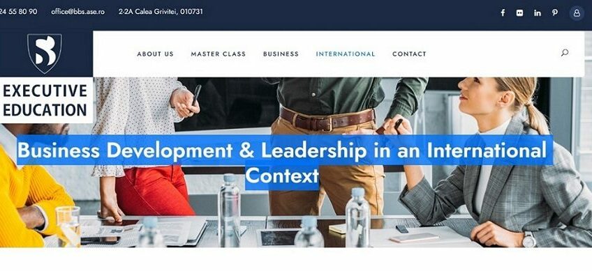 Program educațional de top – Business Development & Leadership pentru manageri și lideri la școala de afaceri a ASE