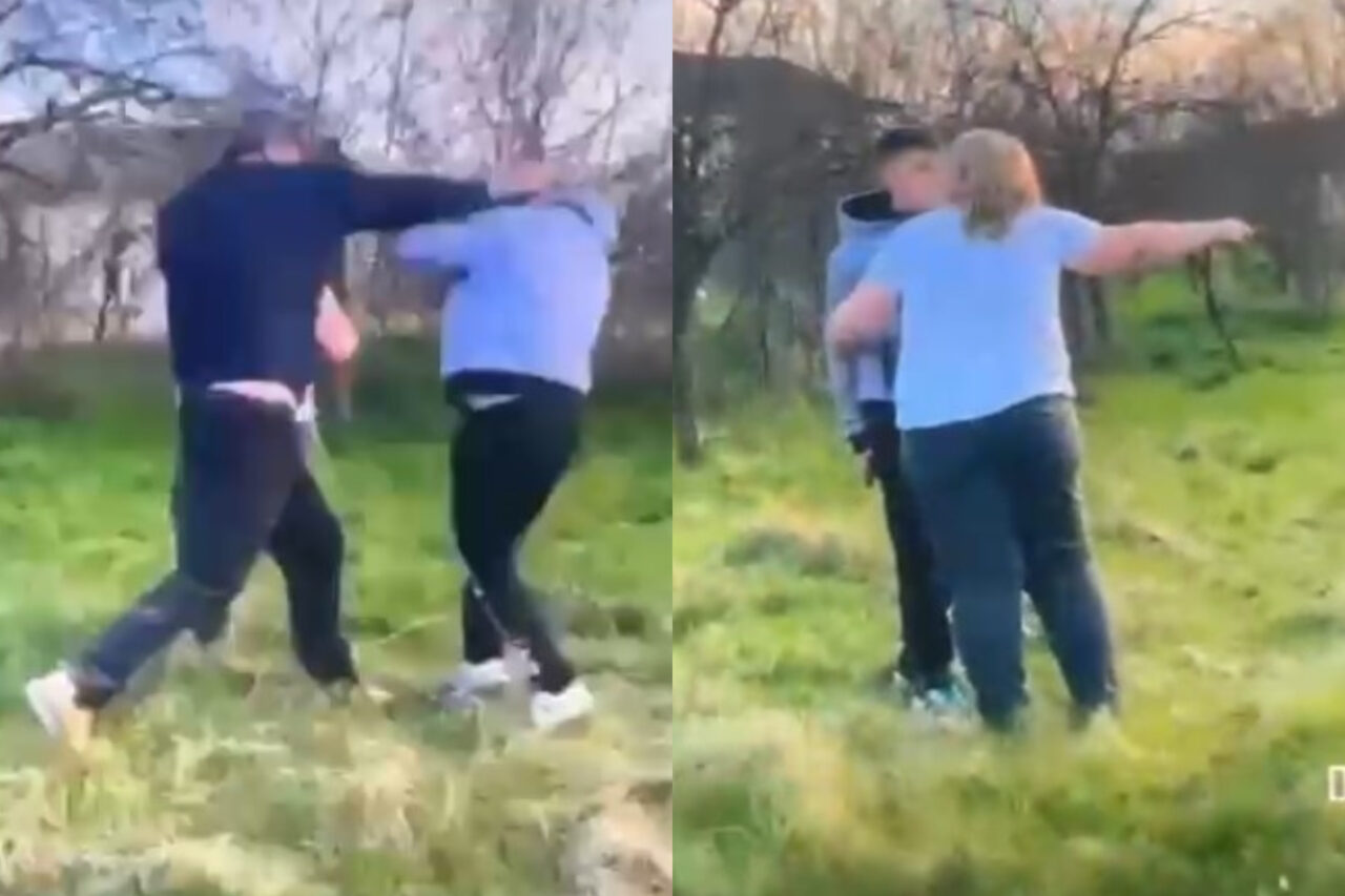 VIDEO | Imagini dure! Adolescent de 15 ani, snopit în bătaie de o consilieră USR și soțul acesteia